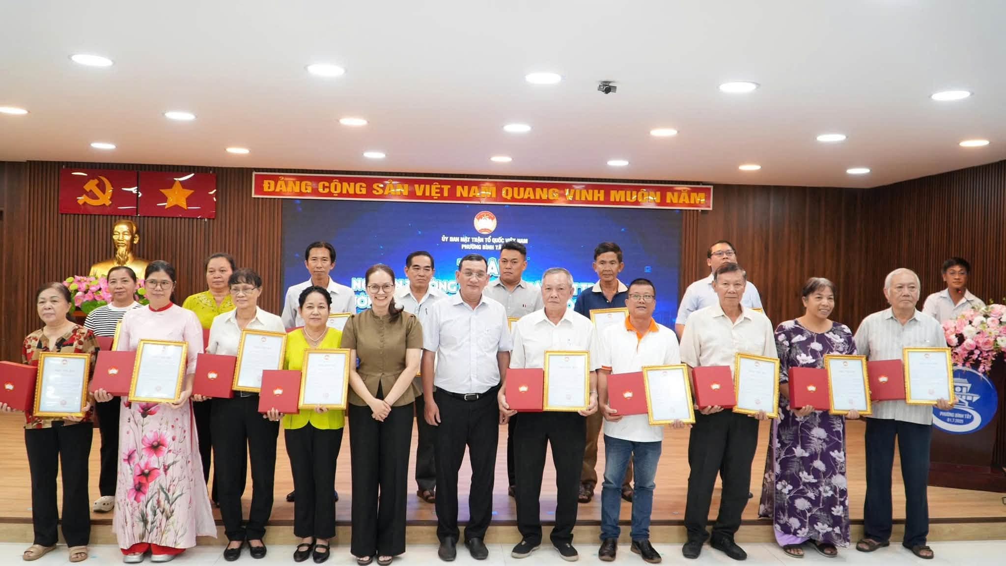 HỘI NGHỊ ỦY BAN MTTQ VIỆT NAM PHƯỜNG BÌNH TÂY LẦN THỨ 5, NHIỆM KỲ 2025 – 2030 (MỞ RỘNG)